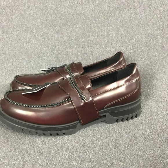 NWT Men\'s Sz EU 43 US 10 Diesel EDGEKORE D-Whiper Brown Cordovan Leather Loafers main image 7